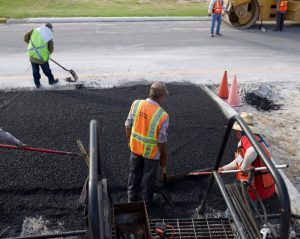 asphalt installation