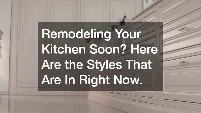 Remodeling Your Kitchen Soon? Here Are the Styles That Are In Right Now.